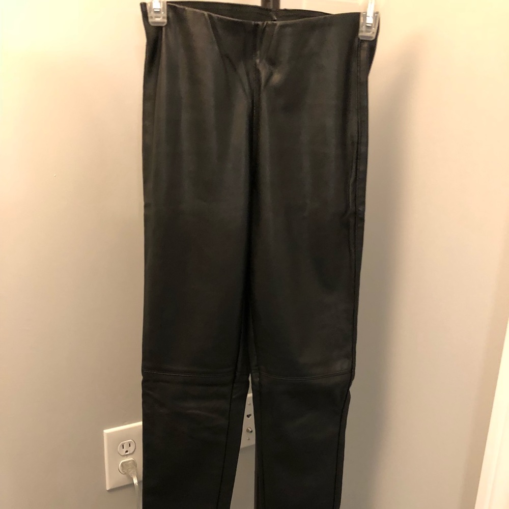 H&M divided pleather pants
